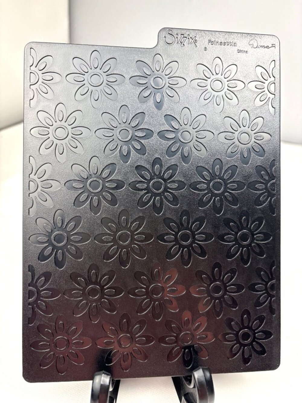 Sizzix Embossing Plate Elegant Designs & Poinsettia Flowers 5x7" Craft Tools